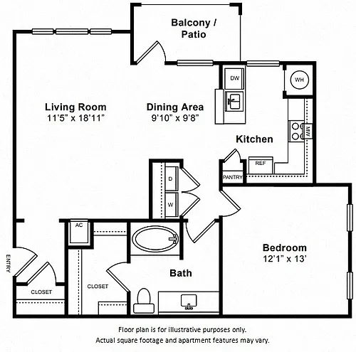 Floor plan Willow