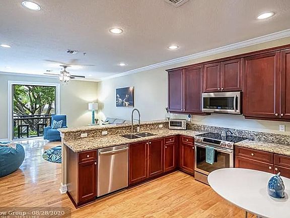 Open 2nd Floor Kitchen and Living Area