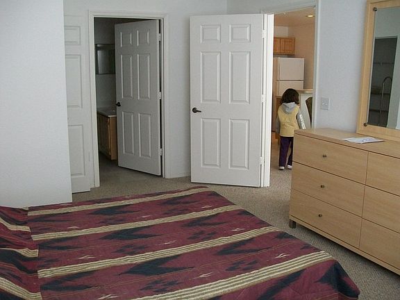 Main floor master bedroom and full bath