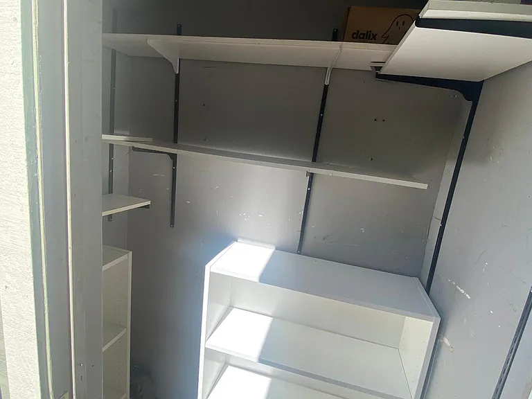 Storage balcony