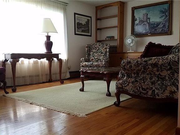 Beautiful Hardwood floors in the entire home except the kitchen and bathrooms.
