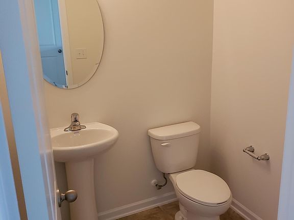 1st floor half bath
