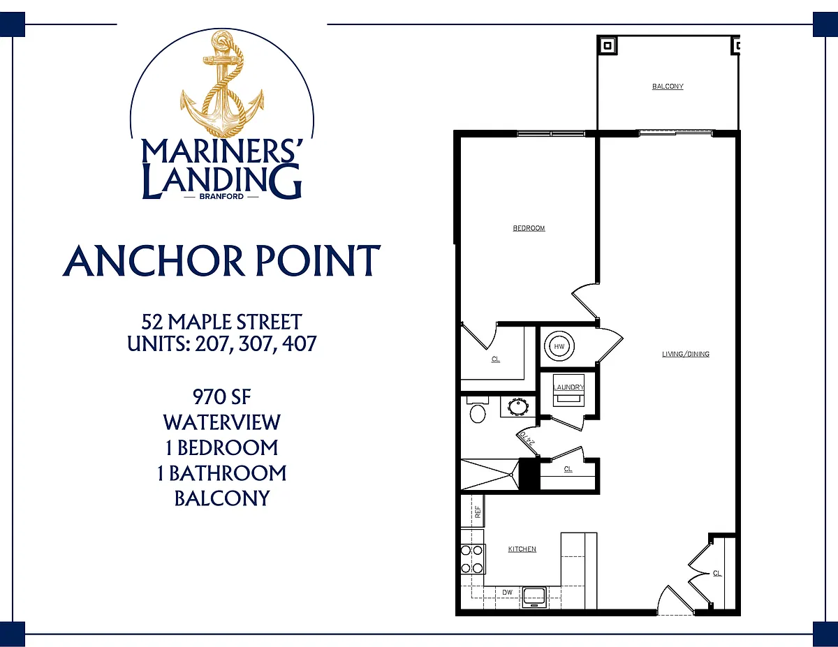 Floor plan Anchor point