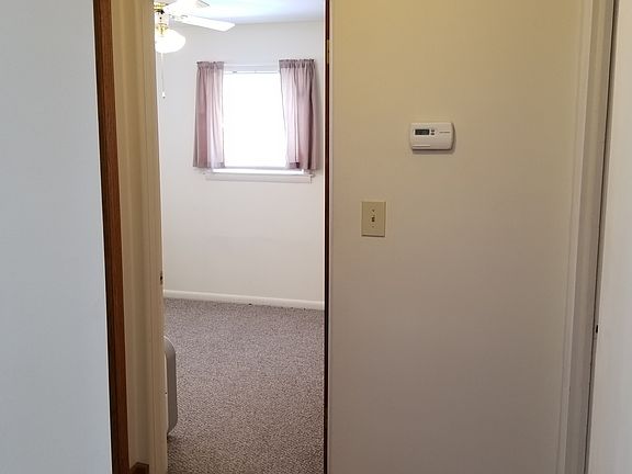 Hallway to beds and bath