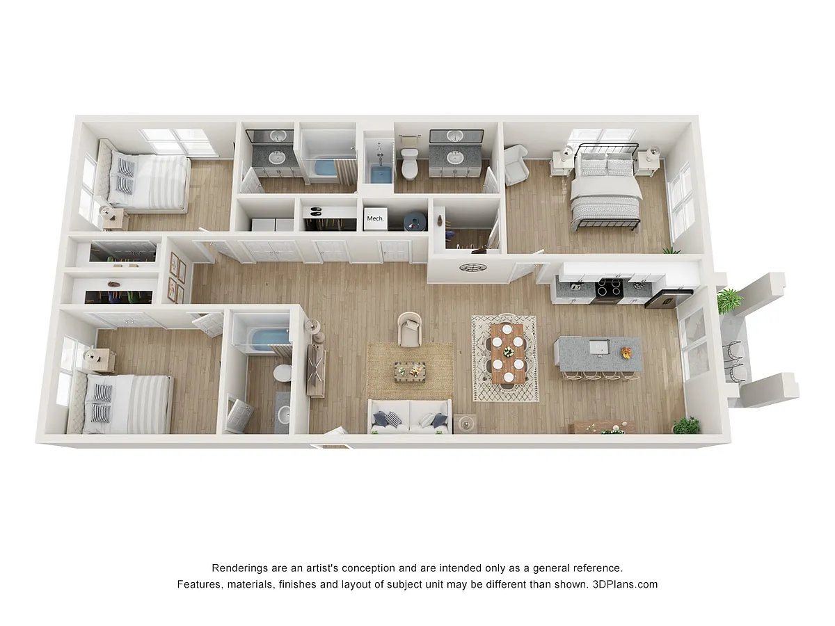 Floor plan The Chadwick