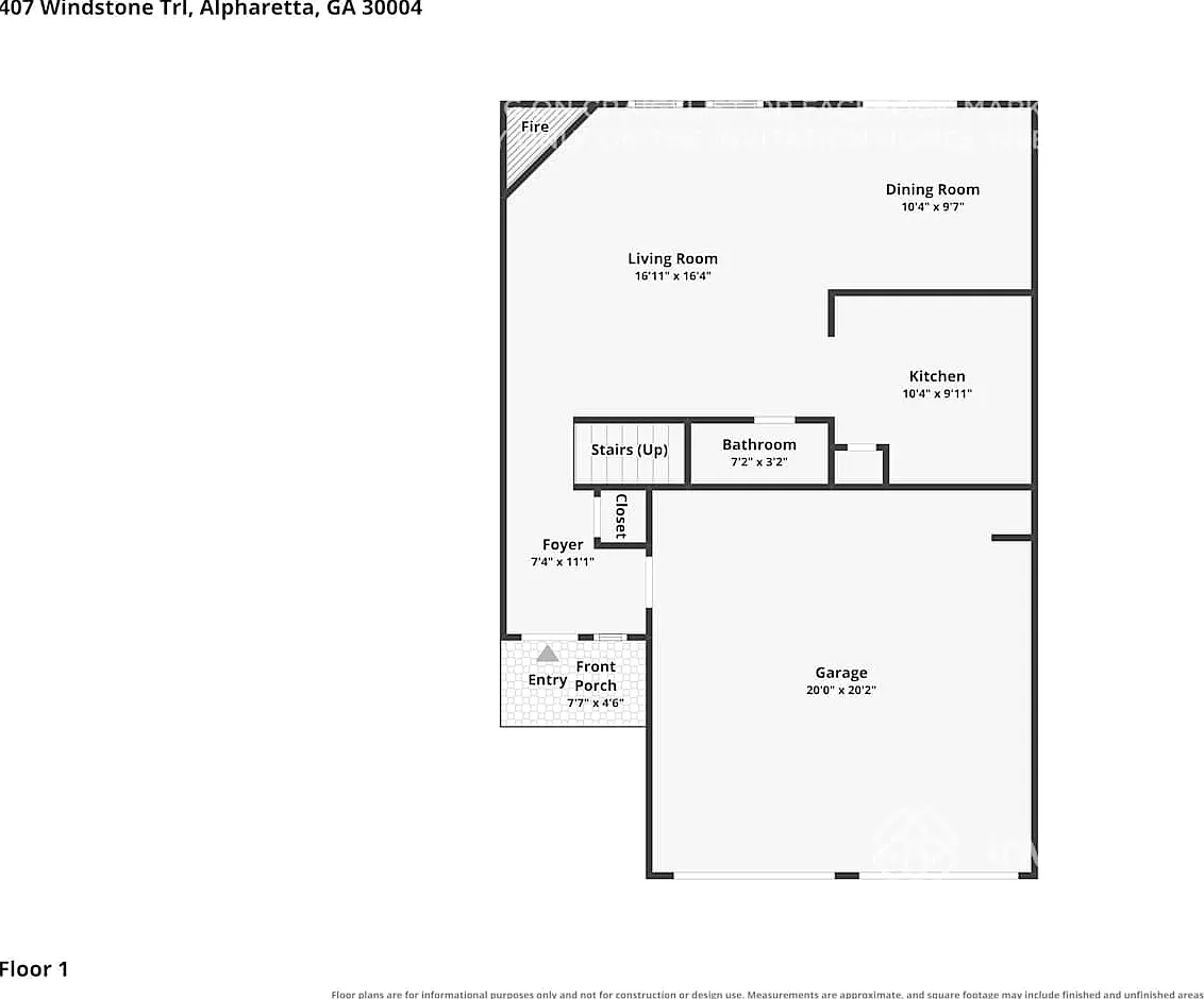 407 Windstone Trl Alpharetta, GA 30004 — Photo 2