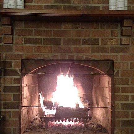 family room fireplace