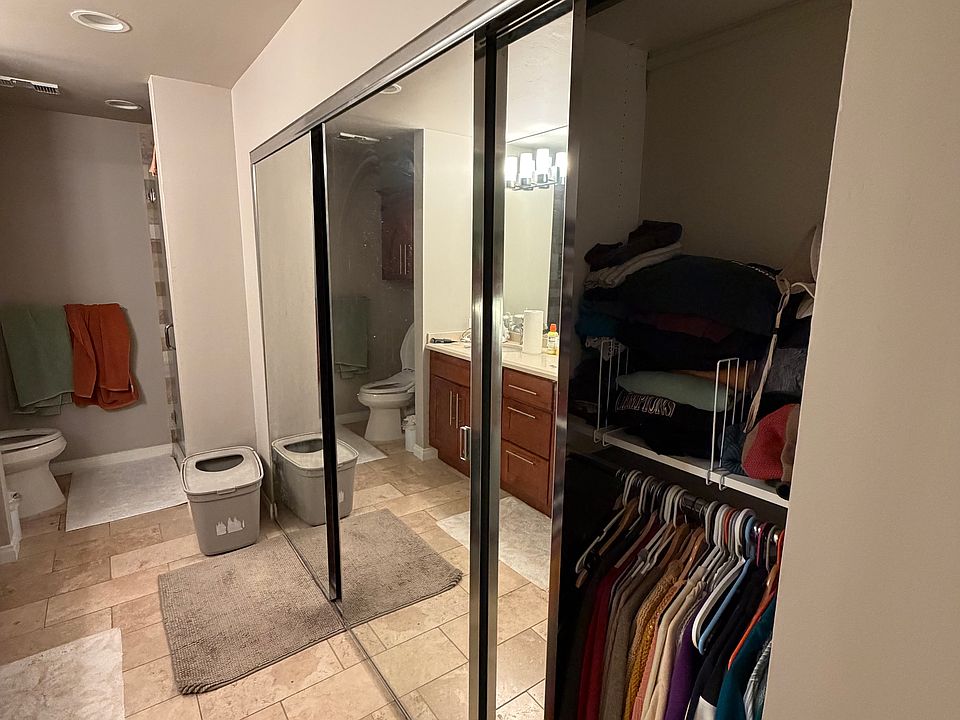 Huge wardrobe.