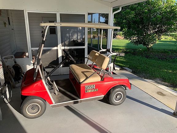 Golf cart included 