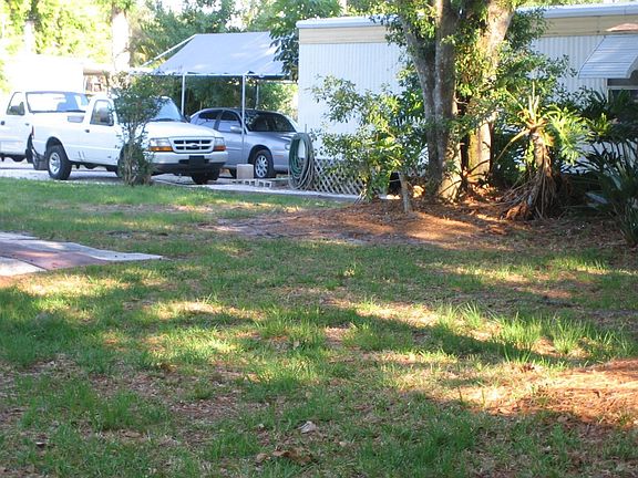 Covered parking area