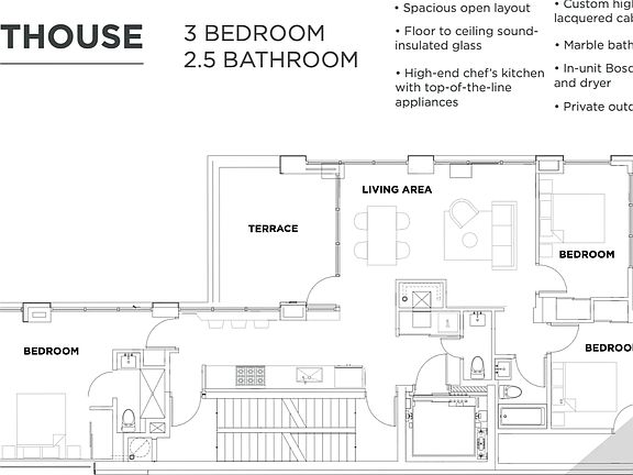 2nd image of 118 Orchard St Penthouse B