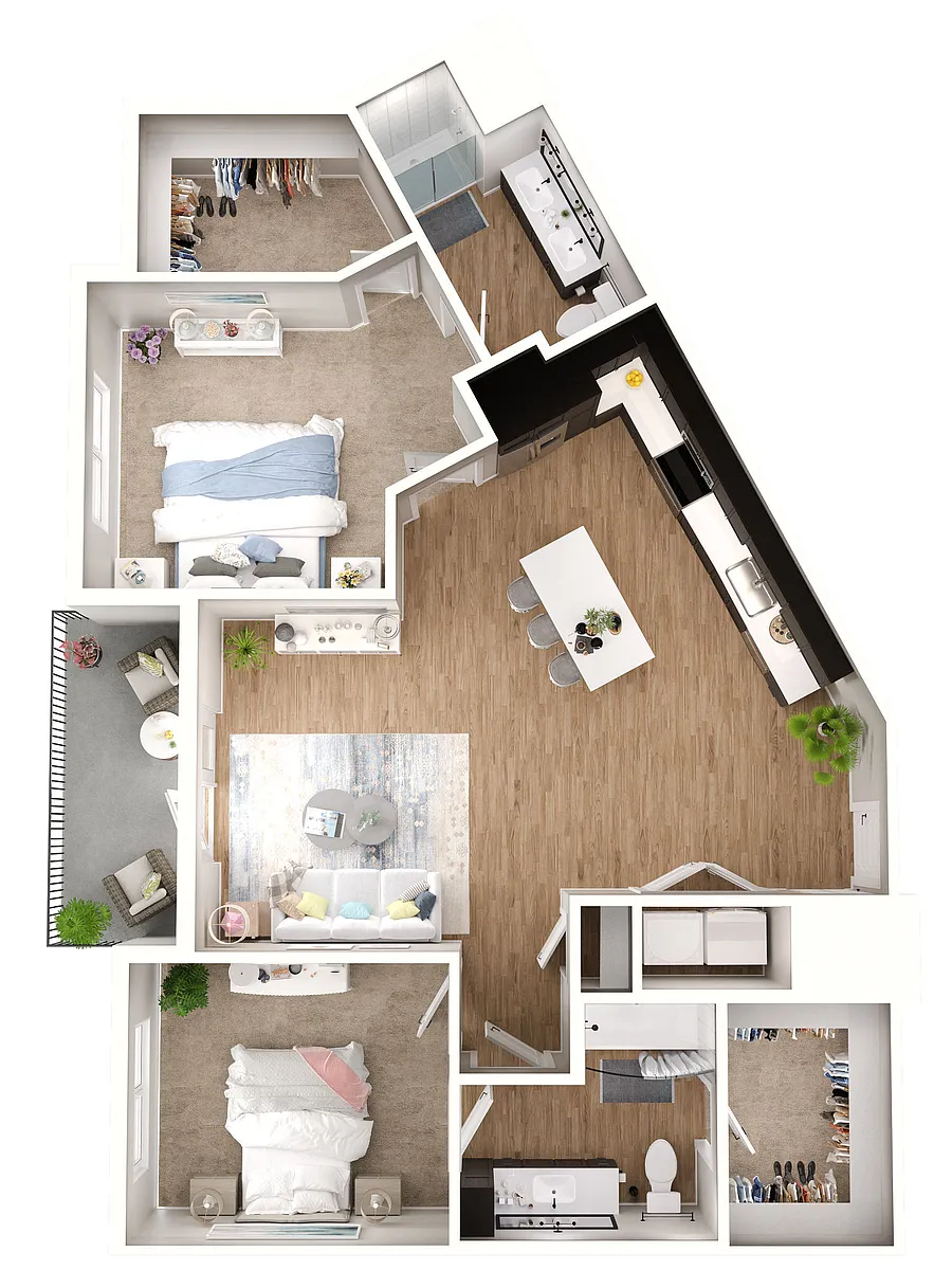 Floor plan B7