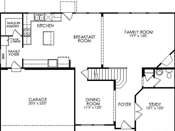 floor plan main level