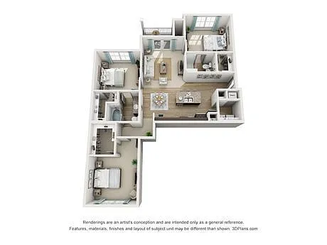 Floor plan Telluride