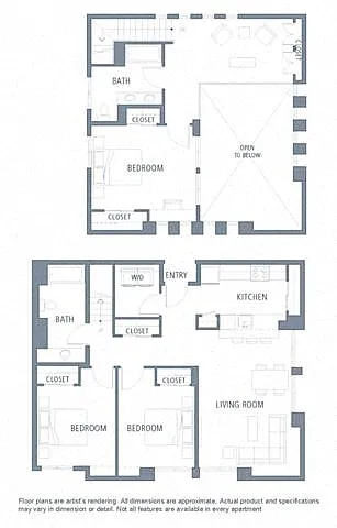 Floor plan 1652 3B2B