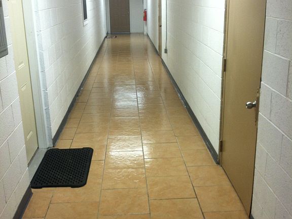 Laundry/Office hallway