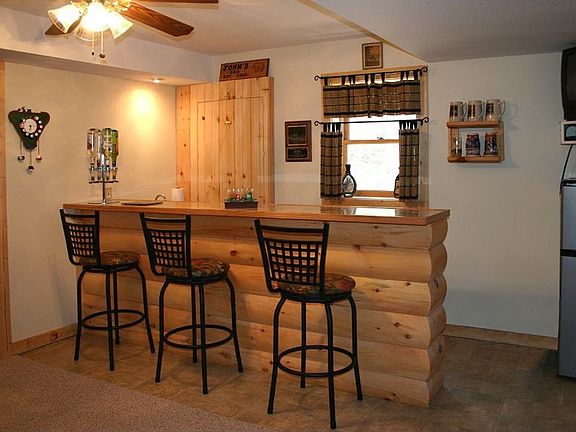 Finished Bar in Basement