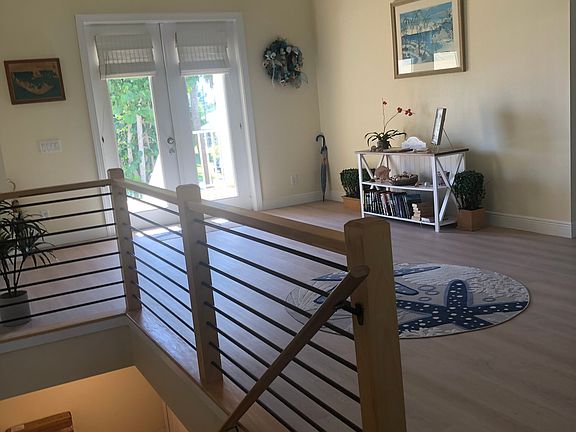 Inside stairs & entrance + front doors & entryway