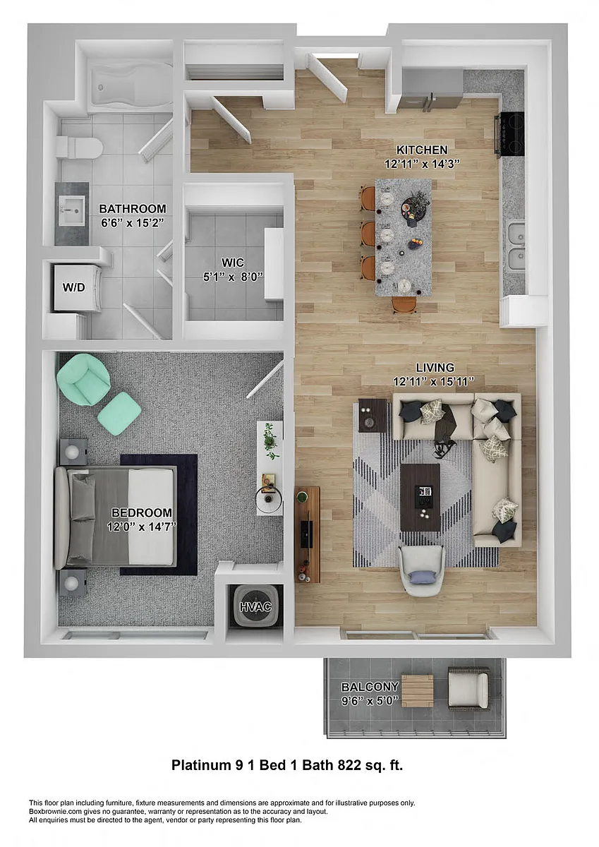 Floor plan Platinum 9