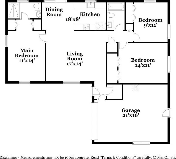 3 bed, 2.0 bath, 1154 sqft, $2,075 — Photo 2