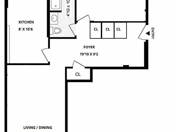 2nd image of 451 Clinton Ave APT 5C