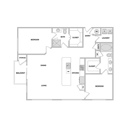 Floor plan B8