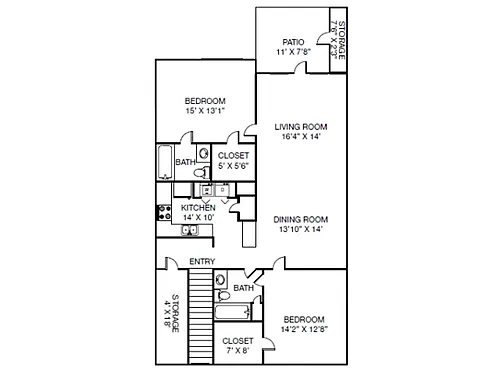 Floor plan B2 - Harmony