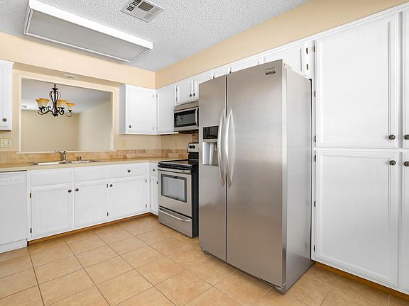Clean white kitchen