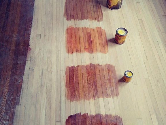 We just refinished the oak wood floors. They are stunning.