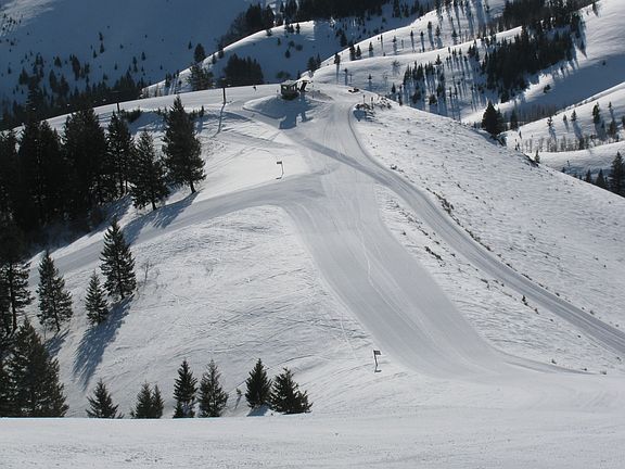 Skiing at Soldier Mt