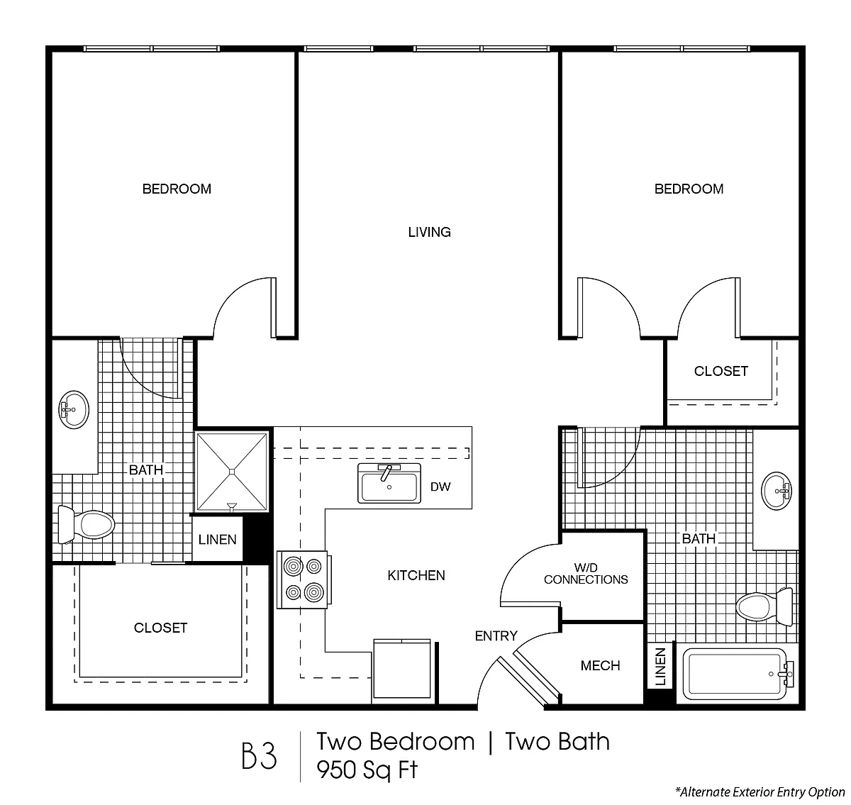 Floor plan B3-60