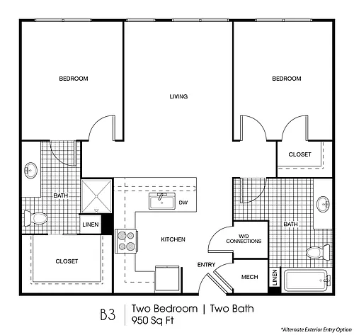 Floor plan B3-50