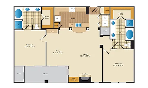 Floor plan B7