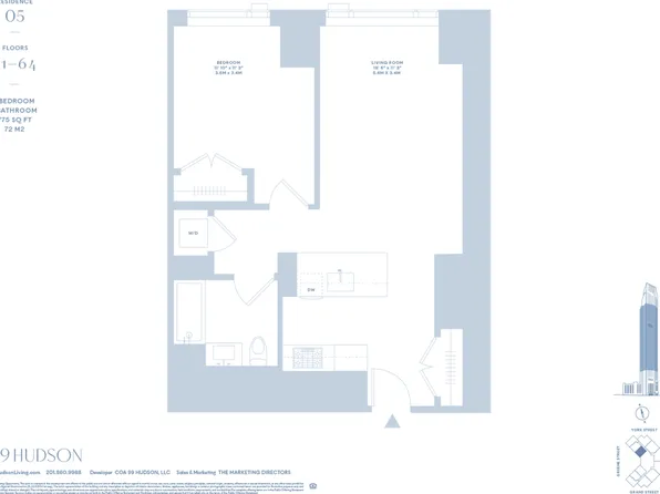 99 Hudson Street image 20 of 20