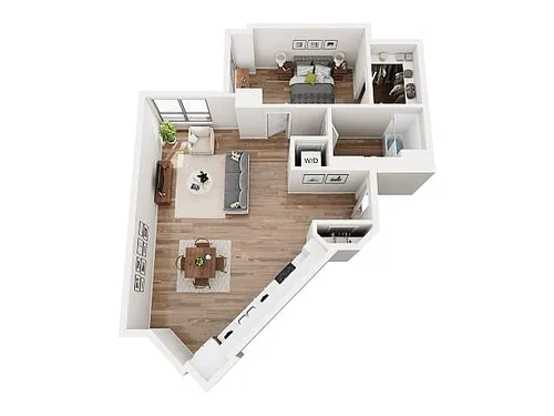 Floor plan PHA4