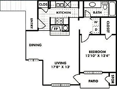 Floor plan A2