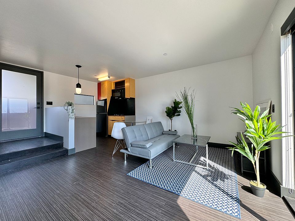 easily fits large couch and large tv!