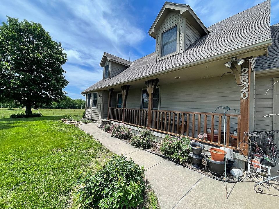 East facing front porch 