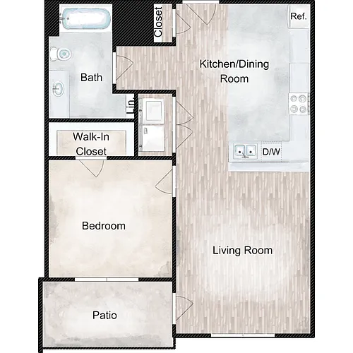 Floor plan A1