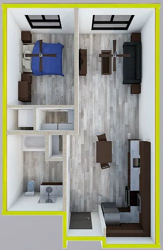 Floor plan Rucker