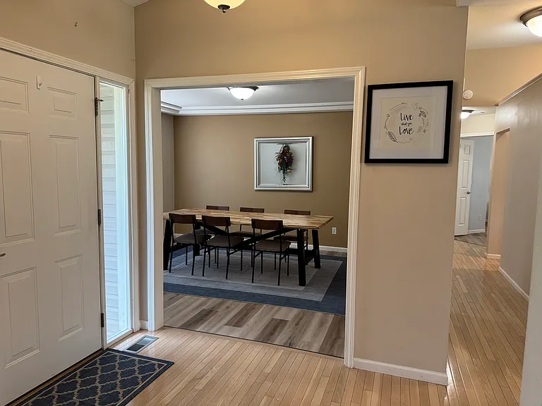Foyer and Dining Room