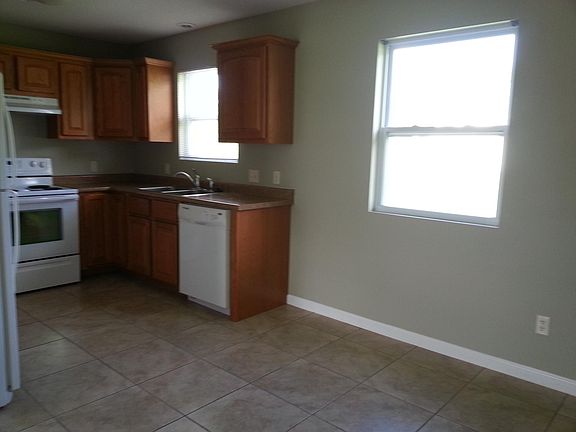 Kitchen and eating area