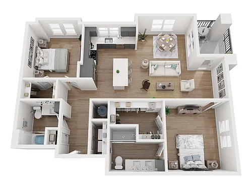 Floor plan B21