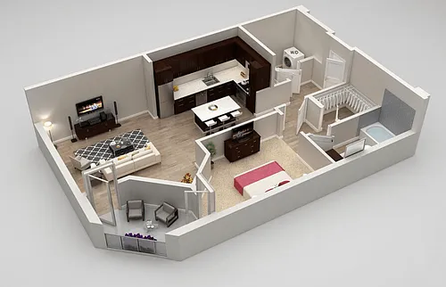 Floor plan Dolphy