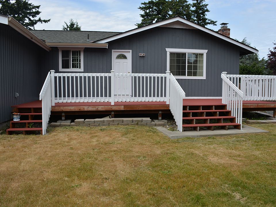 back yard deck