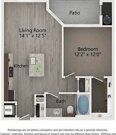 Timberhill Commons_Unit A1_2D Timberhill Commons_Unit A1_2D