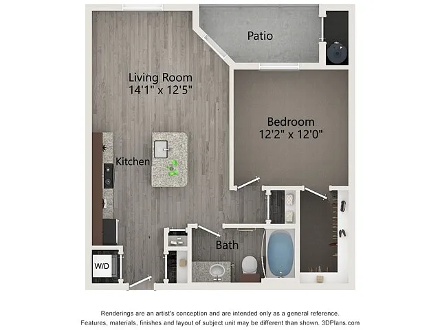 Floor plan A1