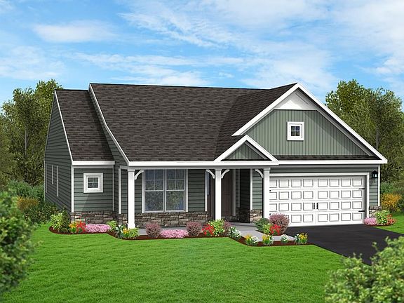 Elevation C - w optional stone