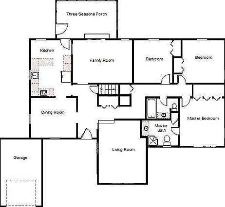 First floor layout