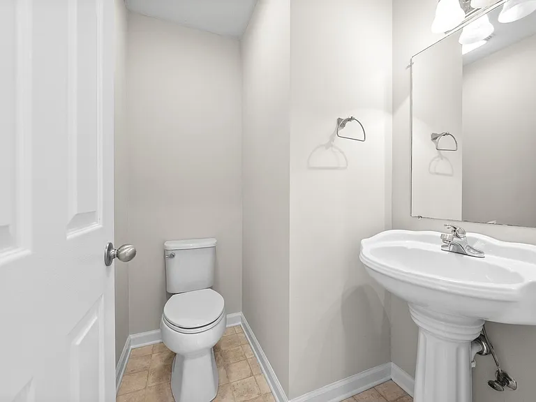 Half Bath on Main Level